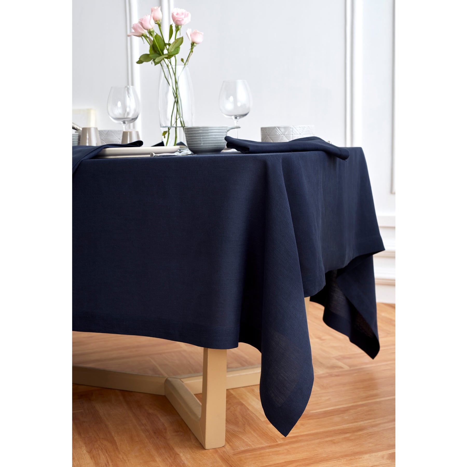 Sonoma Tablecloth - Premium Cotton Table Cover for Dining & Decor | Perfect for Parties, Weddings & Home Decor