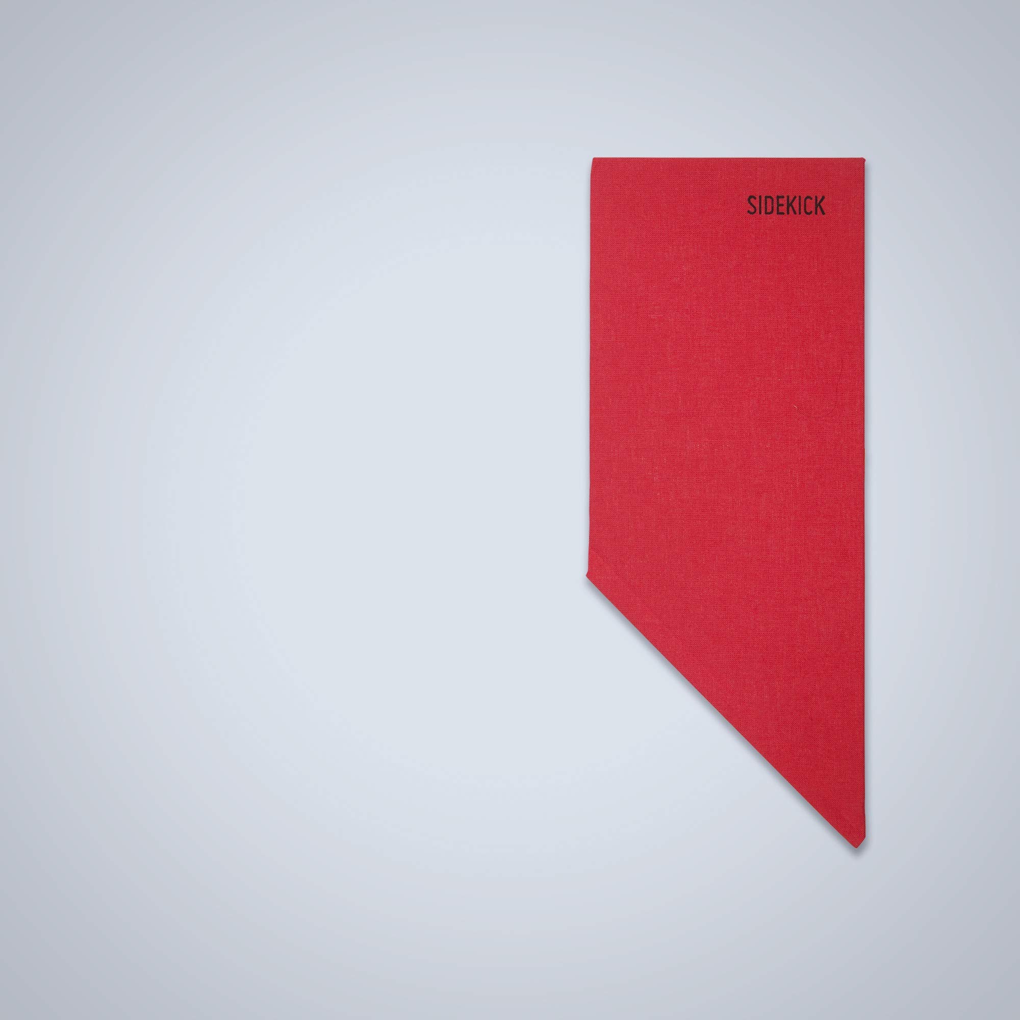 Premium L-Shaped Hardcover Sidekick Notebook - Red | Durable & Stylish for Office, School & Creative Writing | Perfect for Professionals & Students