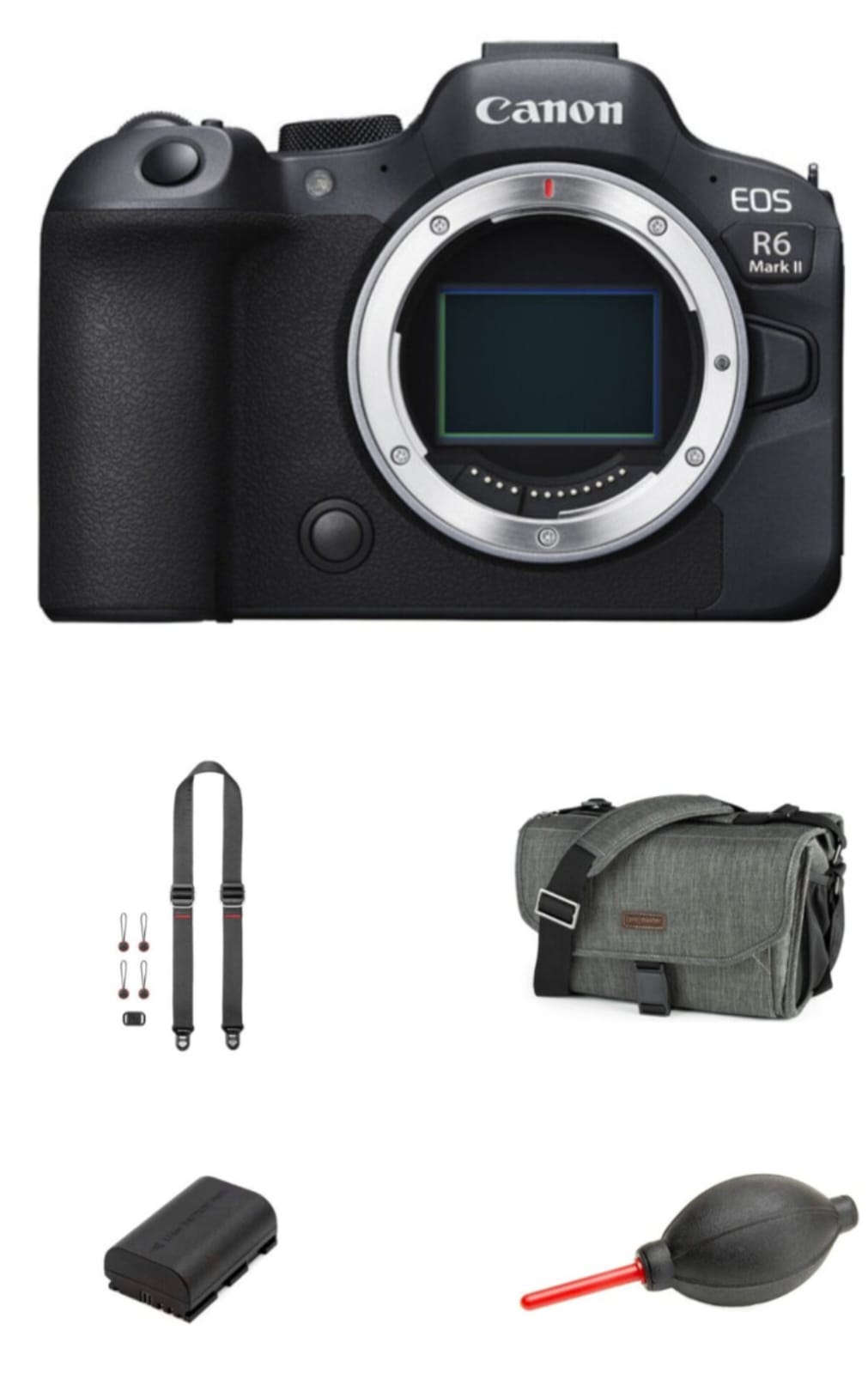Canon EOS R6 Mark II Mirrorless Digital Camera with 24-105mm Lens Kit - Professional Full Frame Camera for Photography, Videography & Vlogging - Perfect for Travel, Events and Content Creation