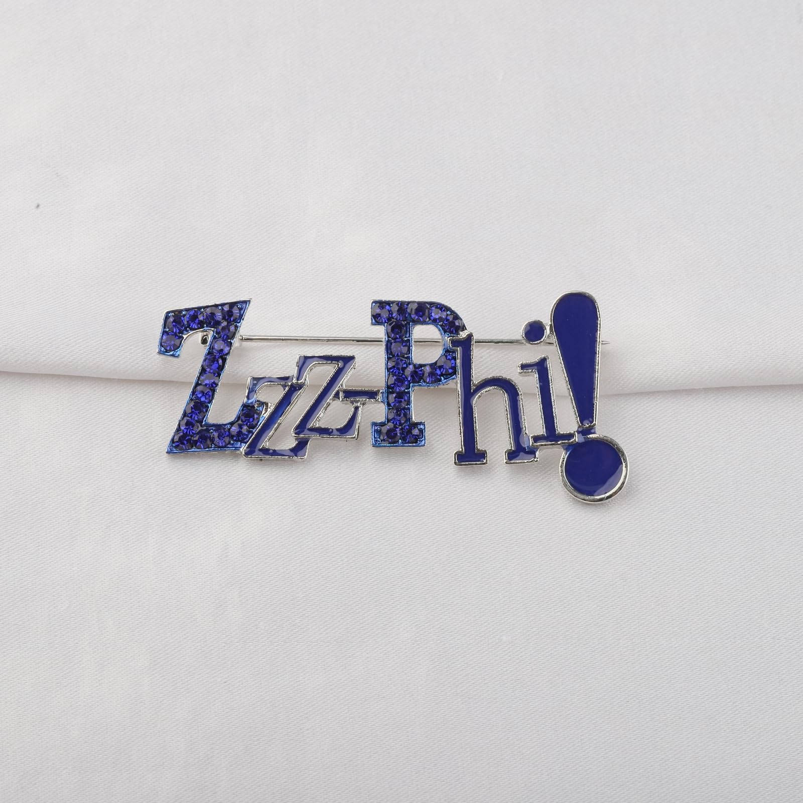 Elegant Rhinestone Brooch Pin - Sorority Jewelry Gift for Women - Perfect for Formal Events, Weddings & Special Occasions