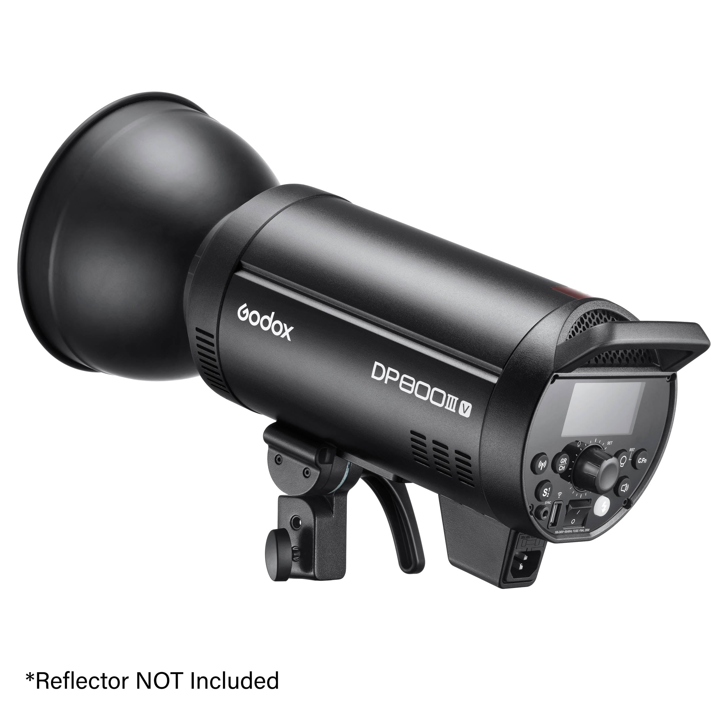DP800IIIV 800Ws Professional Studio Monolight Flash with 30W LED Modeling Lamp - Perfect for Portrait, Fashion & Product Photography