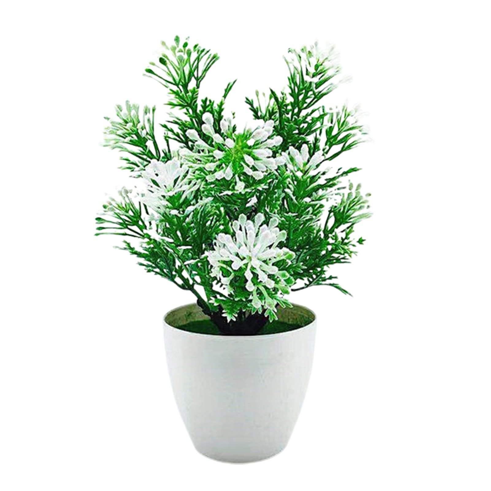 UATS Collectvoice Realistic Artificial Potted Plant - Vibrant Simulation Bouquet with Exquisite Fake Flowers, Home Decor Table Centerpiece for Living Room, Office & Wedding Decorations