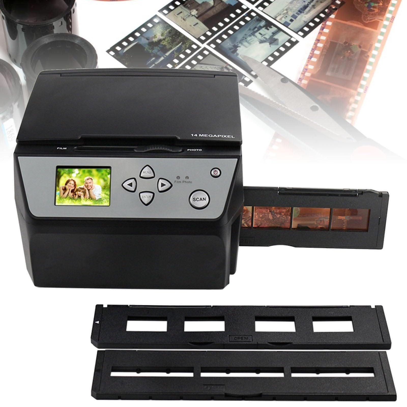 22MP Film Slide Scanner with 2.4