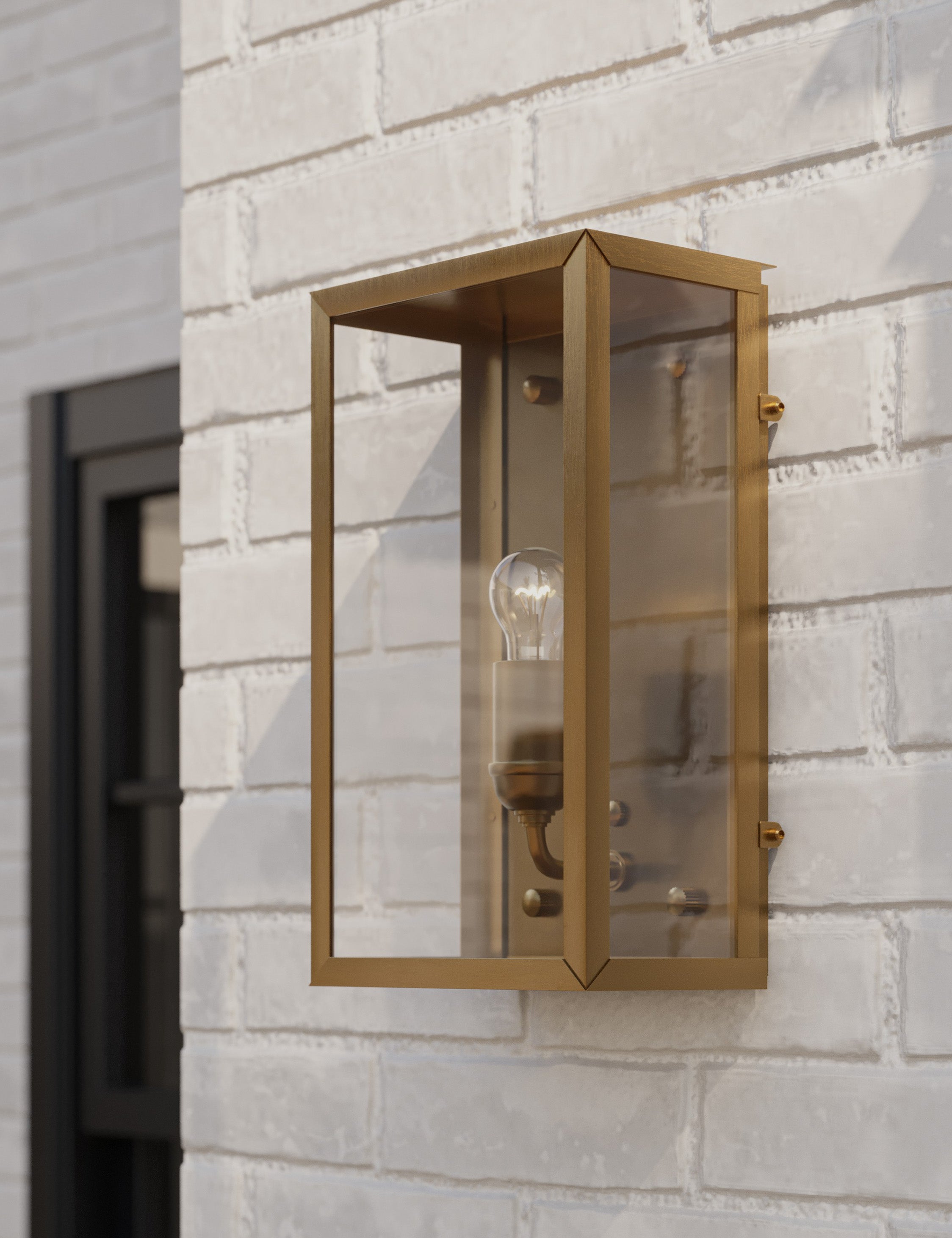 Carrington Outdoor Wall Sconce Light Fixture - Weatherproof Exterior Lighting for Patio, Porch & Garden Decor