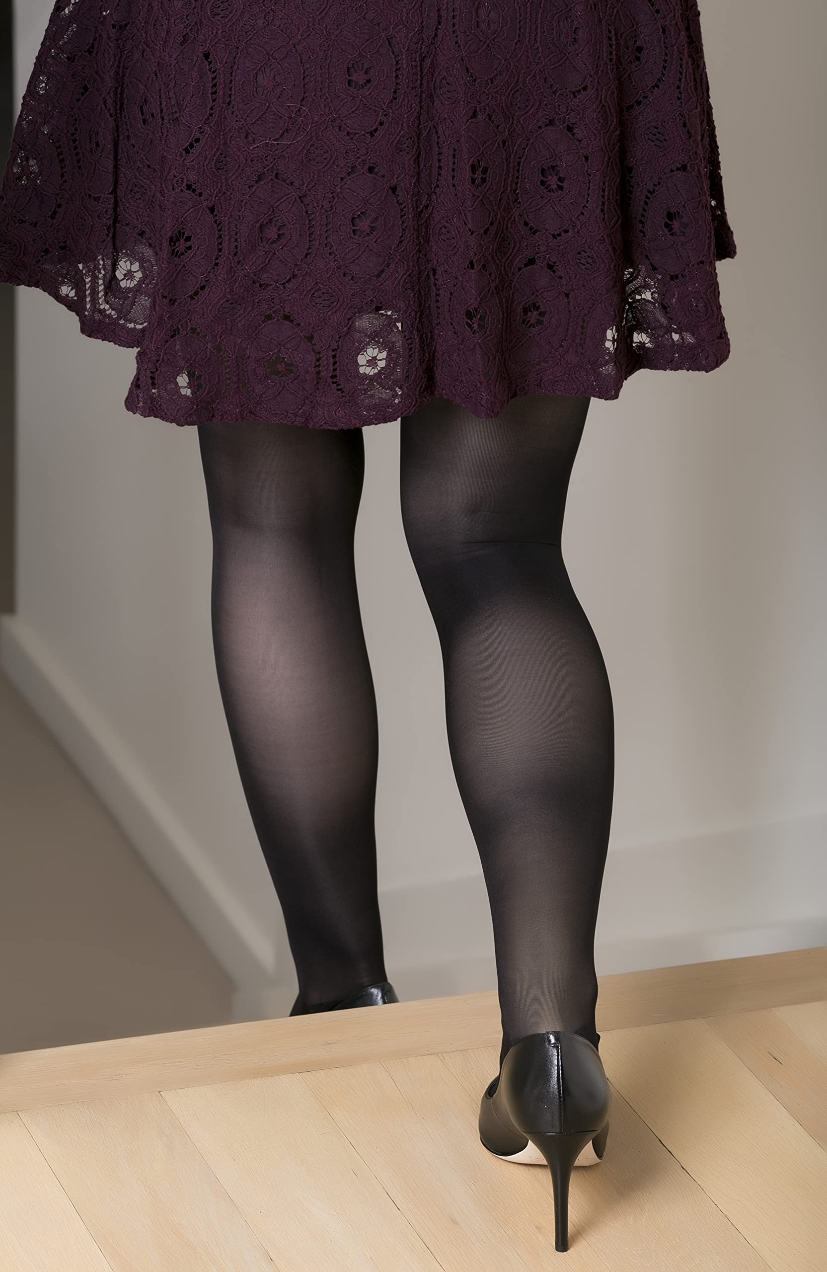 Allegro 15-20 mmHg Essential 4 Sheer Compression Stockings for Women - Thigh High, Closed Toe, Comfortable Support Hose - Perfect for Varicose Veins, Travel & Nursing