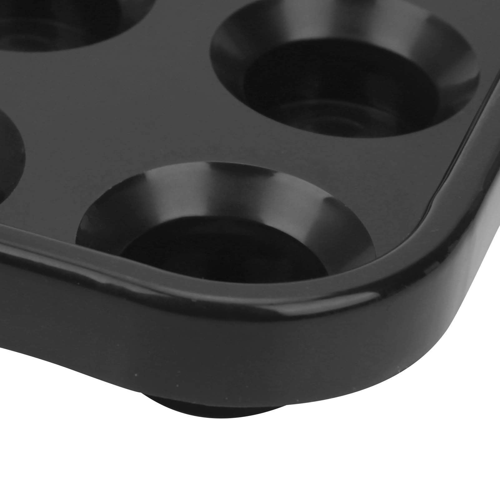 Premium Billiard Ball Holder Tray - Black Pool Table Accessory for Snooker & Mini Billiard Games | Durable Storage Solution for Home & Professional Players | Perfect for Game Rooms, Bars & Recreation Areas