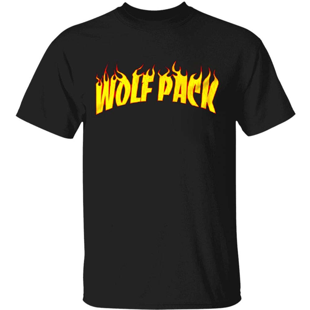 Sssniperwolf Merch Official Wolf Pack T-Shirt - Black | Comfortable Cotton Tee for Gaming Fans & YouTube Supporters | Perfect for Casual Wear, Cosplay & Fan Meetups