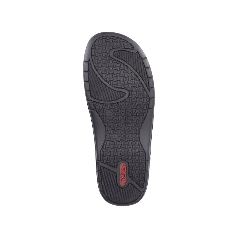Rieker Men's Comfortable Slip-On Mules - Lightweight & Breathable Casual Shoes for Home, Office & Travel