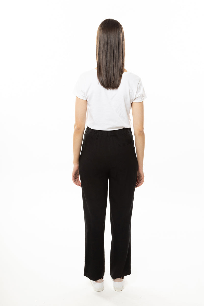 Premium Black Imported Pants for Men & Women - Comfortable & Stylish for Work, Travel & Casual Wear