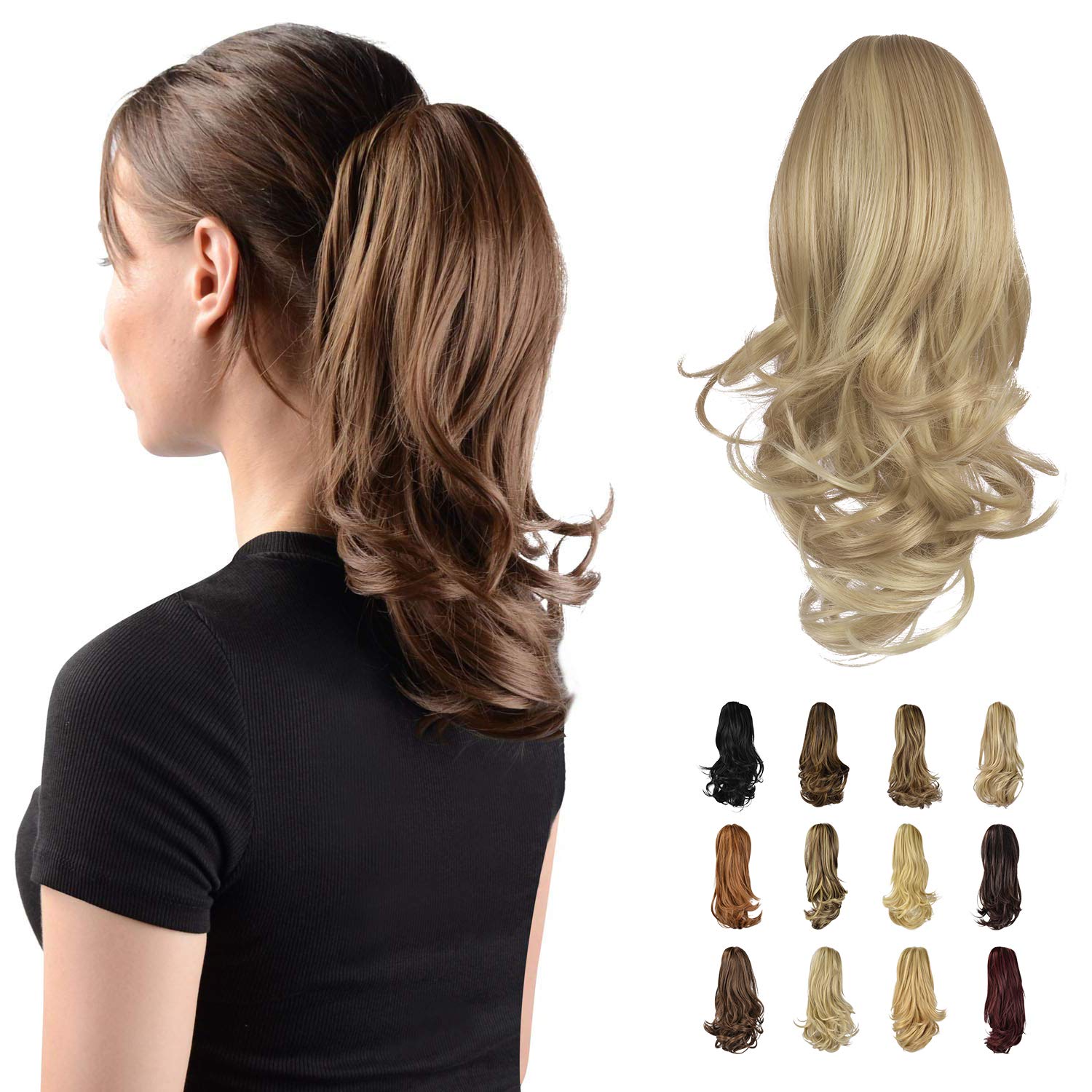 Clip-In Synthetic Claw Hair Extension - 13