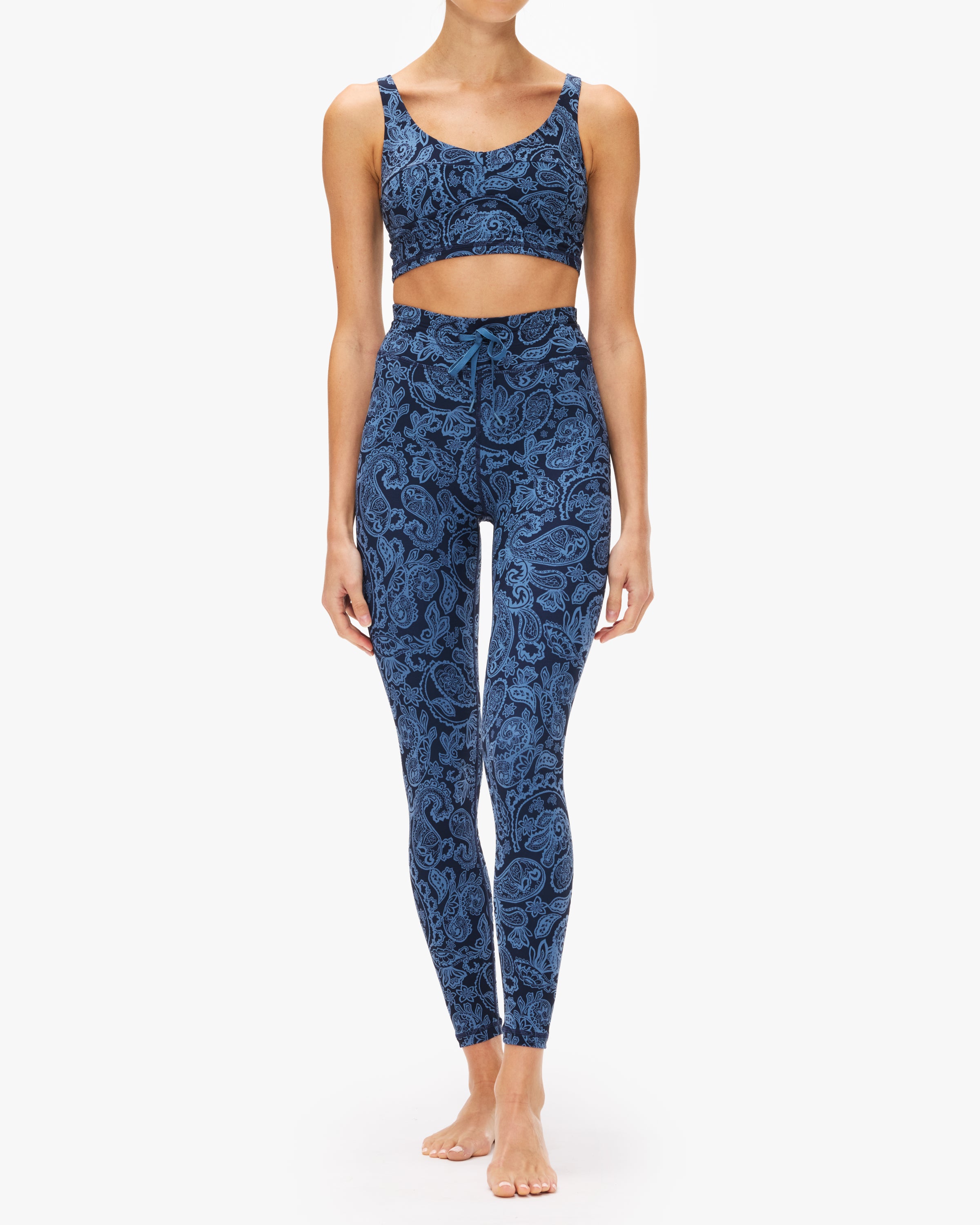 The Upside Nouveaux Candice Crop Top - Women's Fashion Workout & Yoga Top for Gym, Running & Activewear