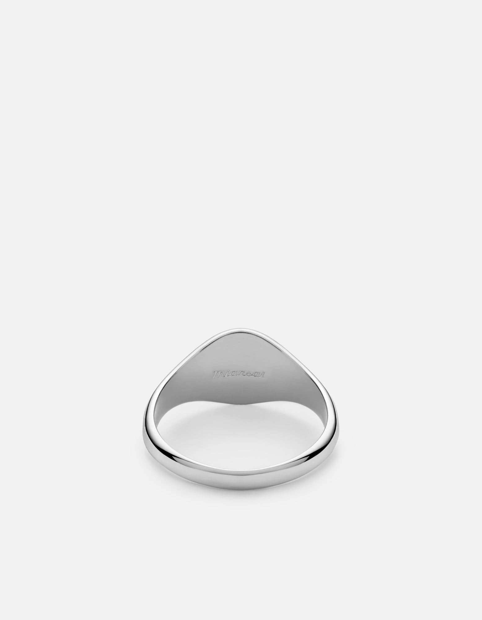 Solar Signet Ring for Men & Women - Sterling Silver & Gray Titanium - Elegant Zodiac & Astrology Jewelry - Perfect for Gifts, Weddings & Everyday Wear