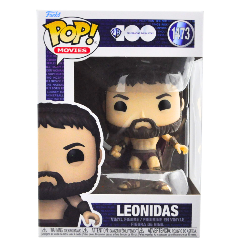 Funko Pop! Leonidas (300) Vinyl Figure - Spartan King Collectible - Perfect for Movie Fans & Pop Culture Enthusiasts - Great for Display, Gifts, and Office Decor