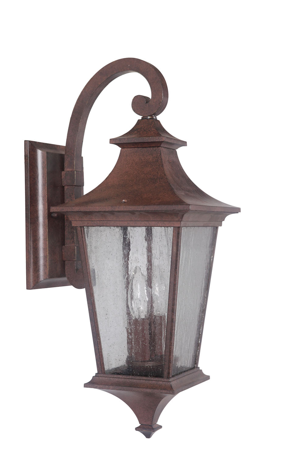 Argent Aged Bronze Textured Two-Light Wall Sconce - Elegant Lighting Fixture for Bedroom, Hallway, or Entryway Decor