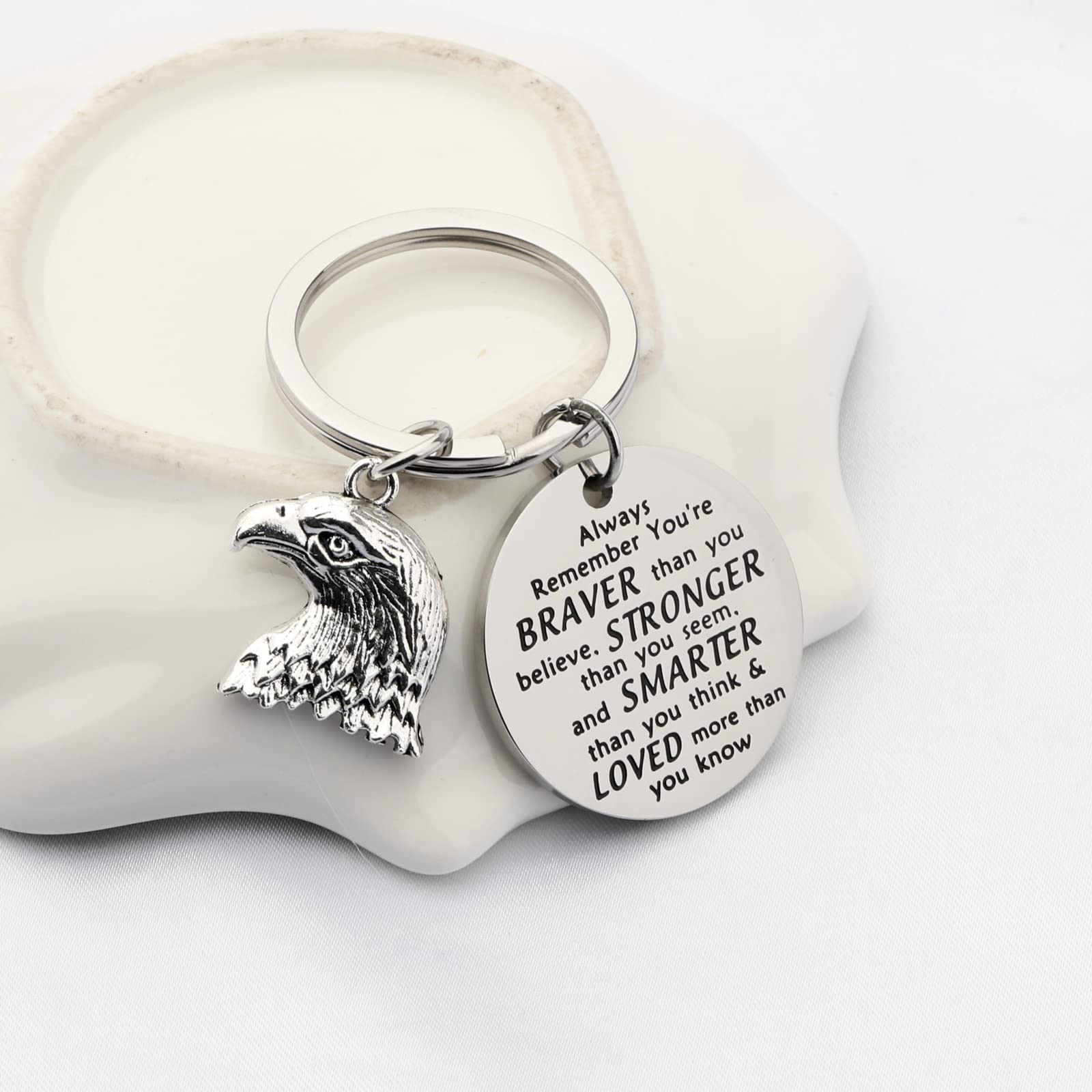 WSNANG Eagle Keychain - Premium Scoutmaster Gift for Scout Leaders | Perfect for Court of Honor Ceremonies & Scouting Events