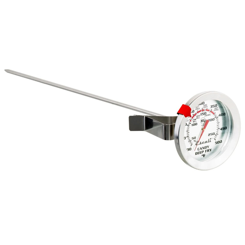 Long Stem Deep Fry & Candy Thermometer - Accurate Cooking & Baking Tool for Frying, Candy Making, Brewing & More