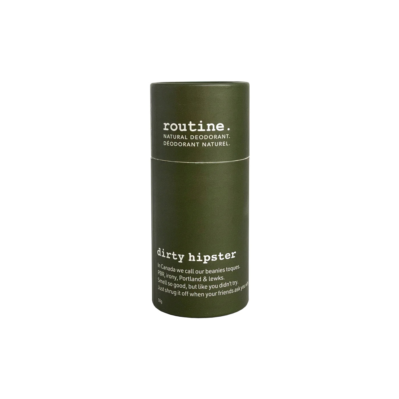 Dirty Hipster No. 1 Natural Deodorant Stick for Men & Women - Aluminum Free, Long Lasting Protection - Perfect for Travel, Gym & Daily Freshness
