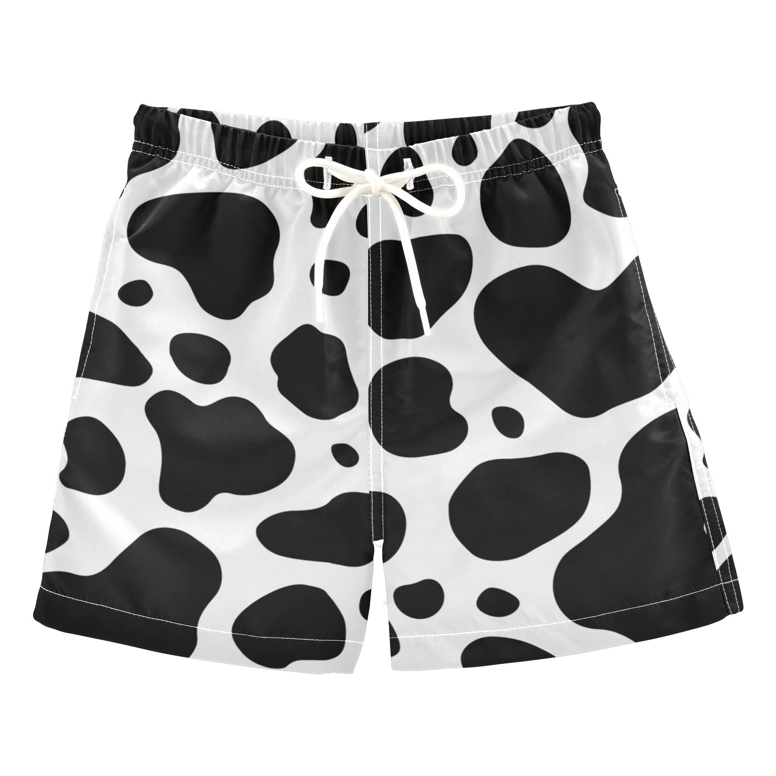 **JHKKU Boys' Quick-Dry Swim Trunks with Mesh Lining - Toddler Beach Board Shorts for Swimming, Surfing & Summer Play**