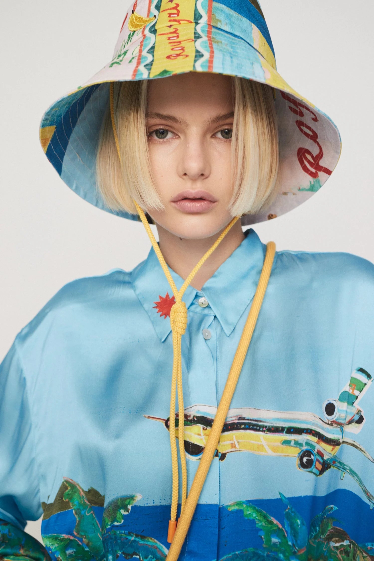 ALL ABOARD MID BRIM BUCKET HAT - Stylish Unisex Sun Hat for Outdoor Activities, Beach, Fishing & Summer Fashion