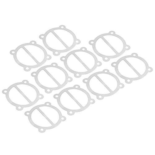 10PCS Aluminum Air Compressor Gasket Kit - Lightweight Cylinder Sealing Plate for 65mm Diameter (2.56