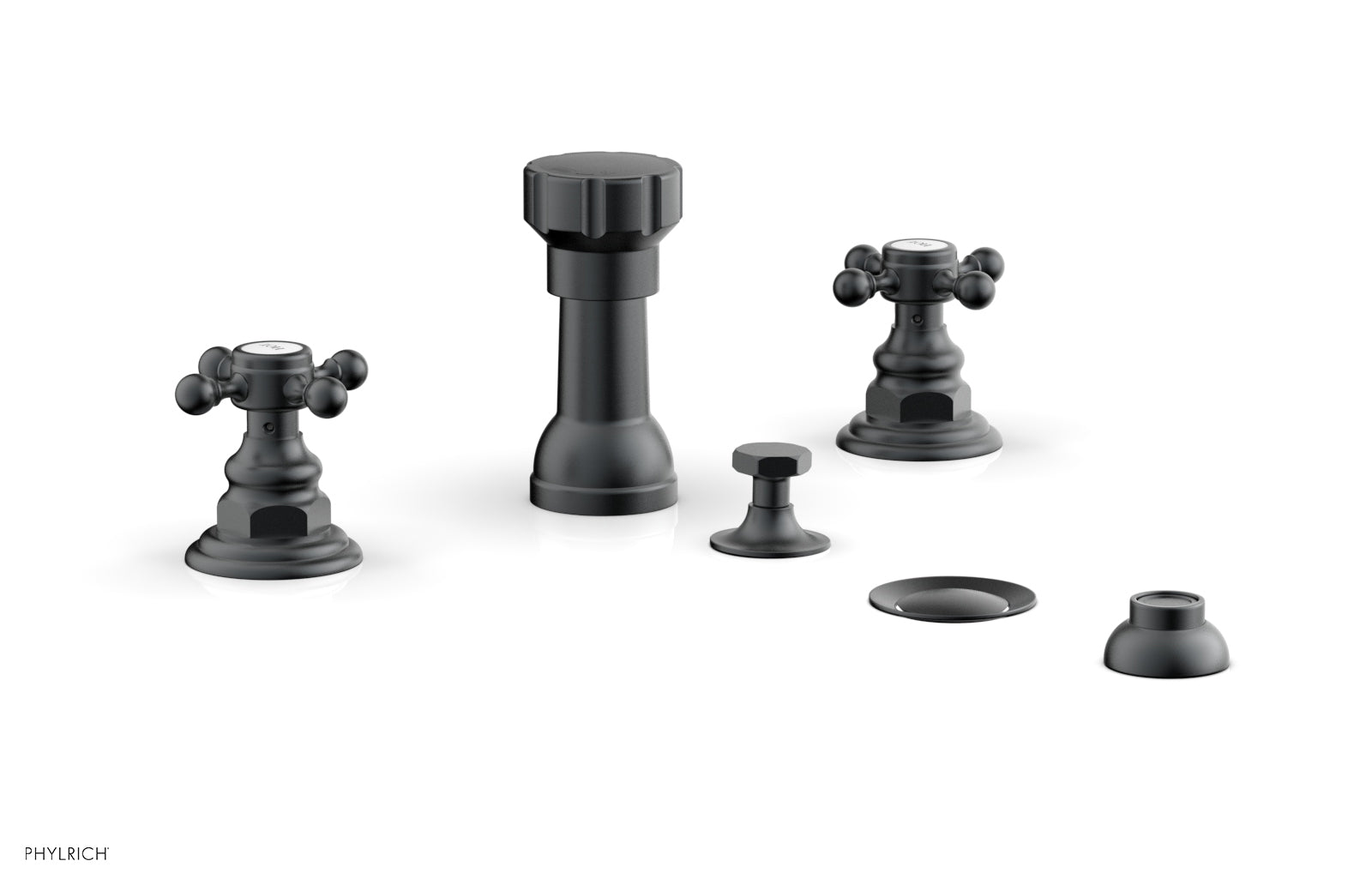 HEX TRADITIONAL 4-Hole Bidet Set - 500ml Water Capacity, 60mm Hole Spacing - Perfect for Bathroom Upgrades & Hygienic Cleaning
