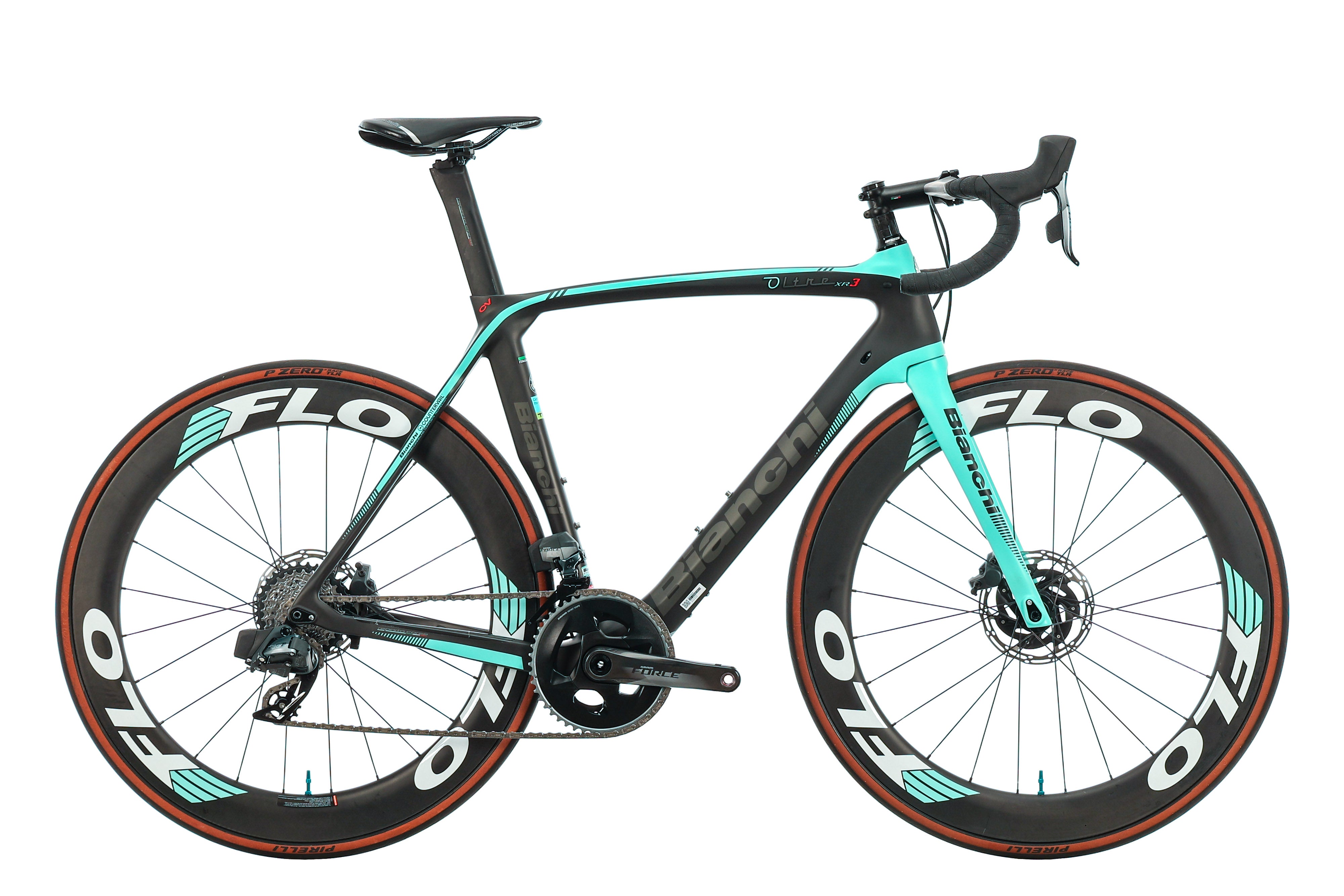 Bianchi Oltre XR3 Disc Road Bike 2019 - 57cm Carbon Frame Racing Bicycle for Men & Women - Perfect for Road Racing, Endurance Training & Long-Distance Cycling