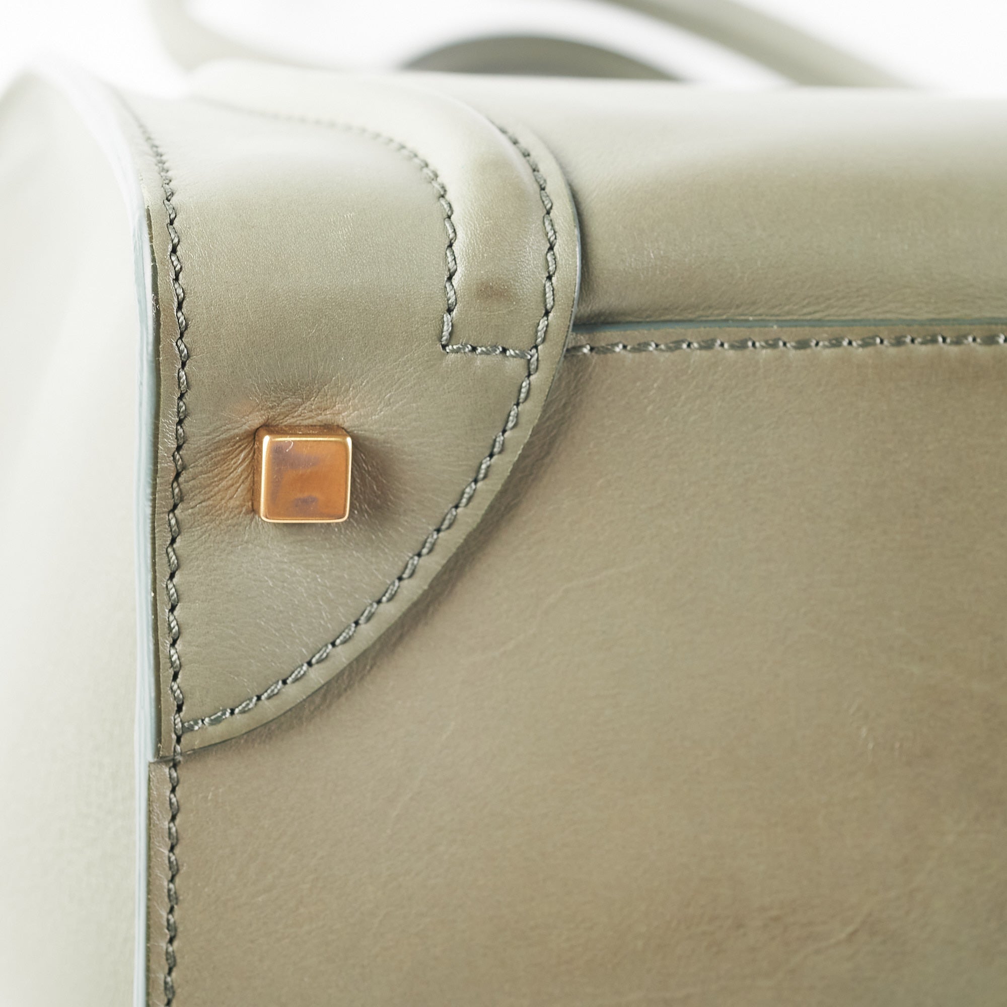 Celine Luggage Mini Grey Crossbody Bag - Luxury Designer Handbag for Women | Perfect for Work, Travel & Everyday Use