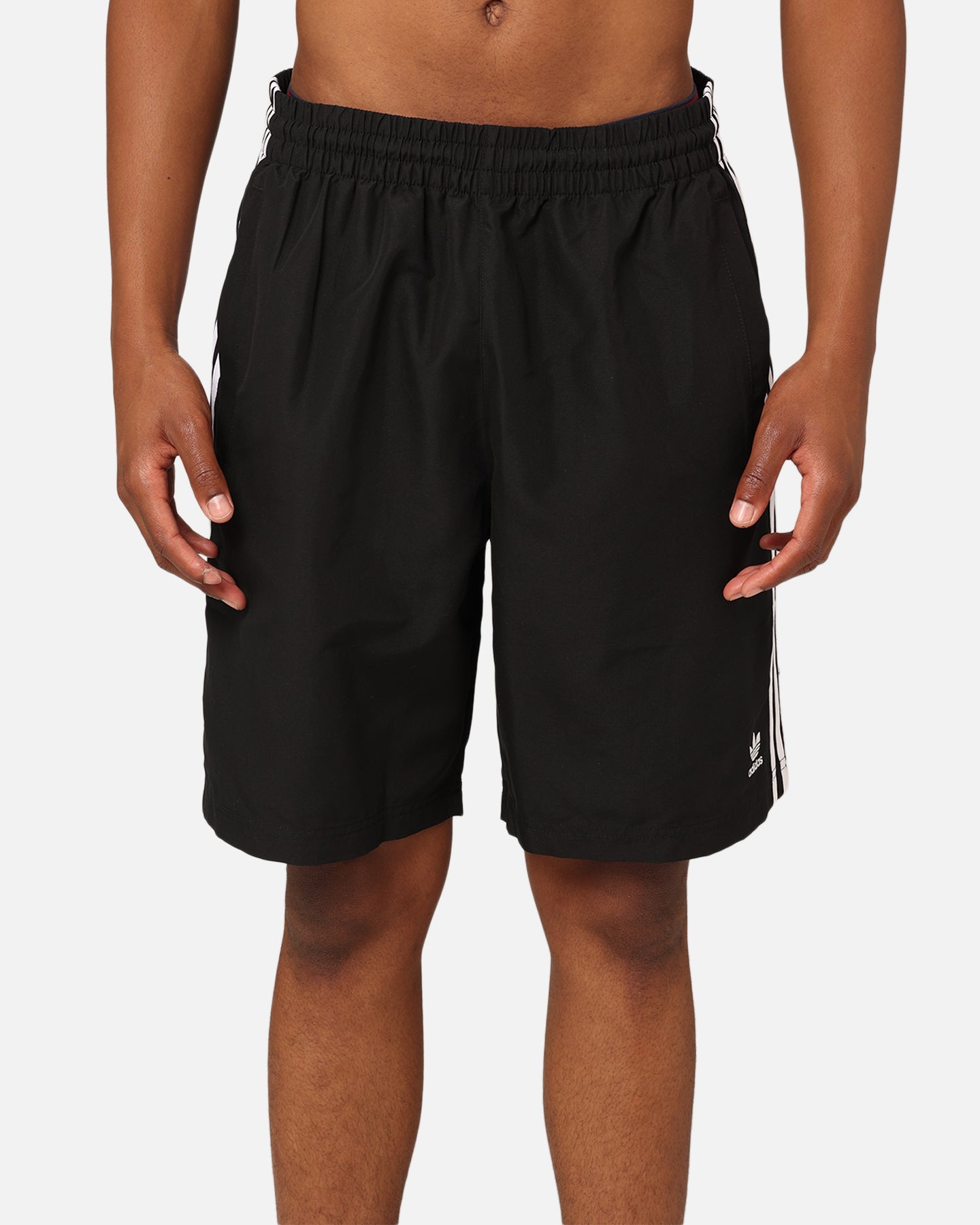 Adidas Oversized Shorts for Men - Black Athletic Running Shorts with Pockets | Comfortable Gym & Casual Wear for Workouts & Lounge