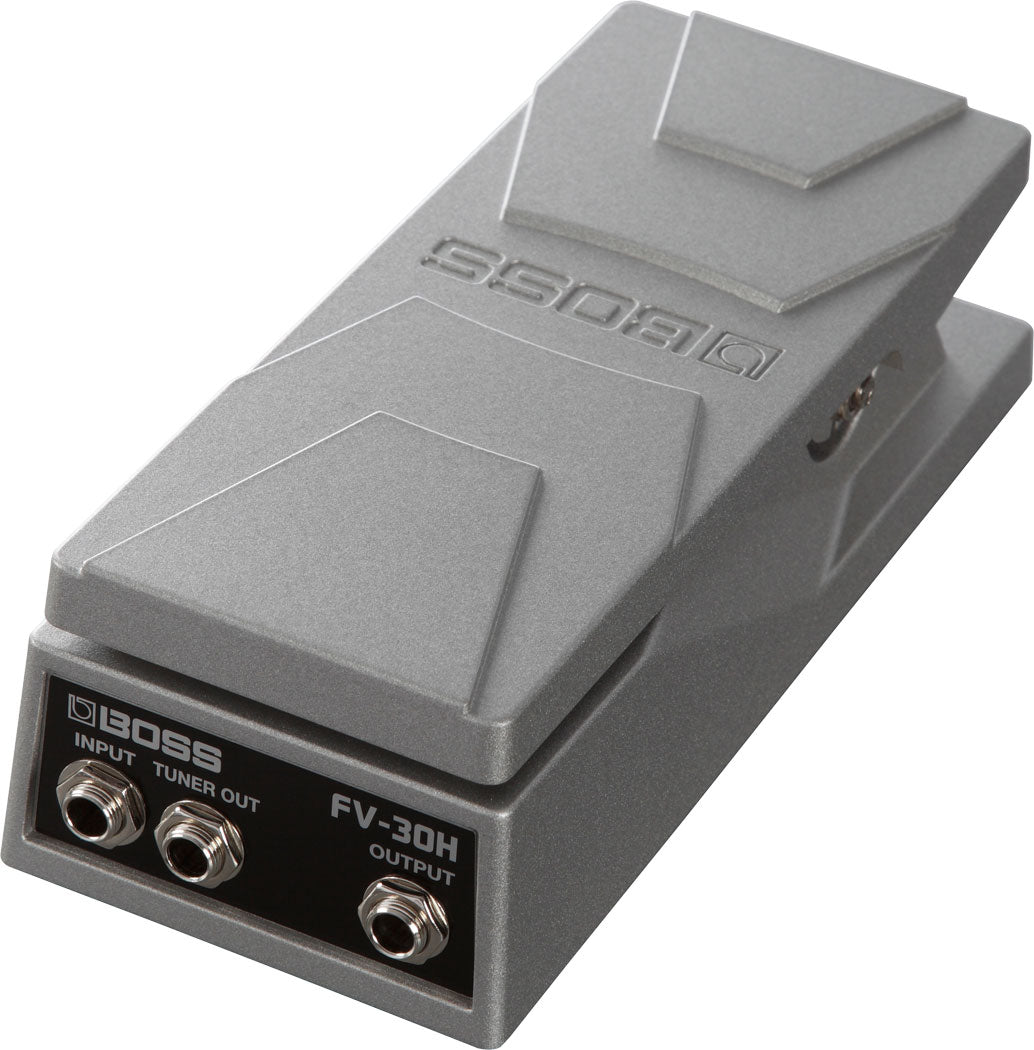 BOSS FV-30H High Impedance Volume Pedal for Guitar & Bass - Professional Foot Controller for Smooth Volume Swells & Effects Control - Perfect for Live Performances & Studio Recording