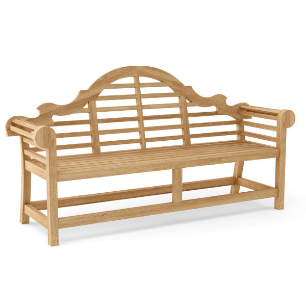 Premium Marlborough 3-Seater Outdoor Bench - Weather-Resistant Patio Furniture for Garden, Porch & Backyard Relaxation