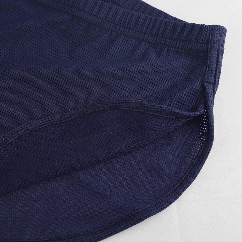 **Men's Athletic Split Side Shorts - Breathable Mesh Workout Shorts for Running, Gym & Sports - Sexy Large Split Sides Design**