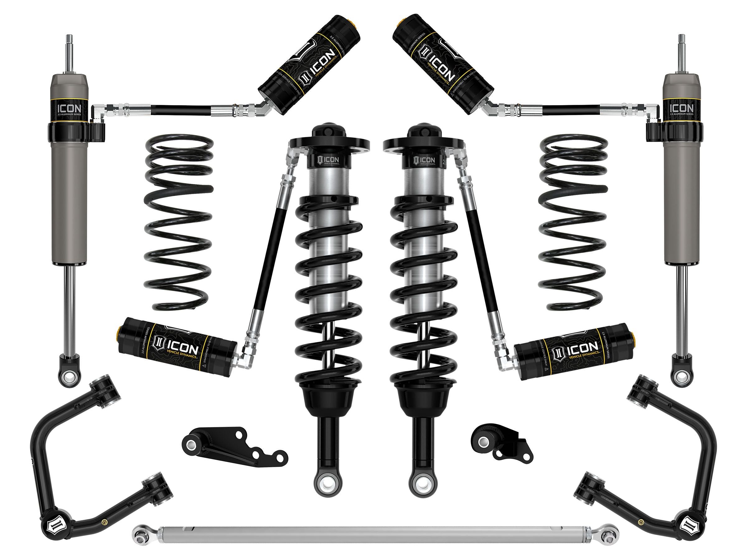2024 GX550 1.25 3-Stage 6 Suspension System - Premium Off-Road Shock Absorbers for Trucks & SUVs | Perfect for Rocky Terrain & Heavy-Duty Towing
