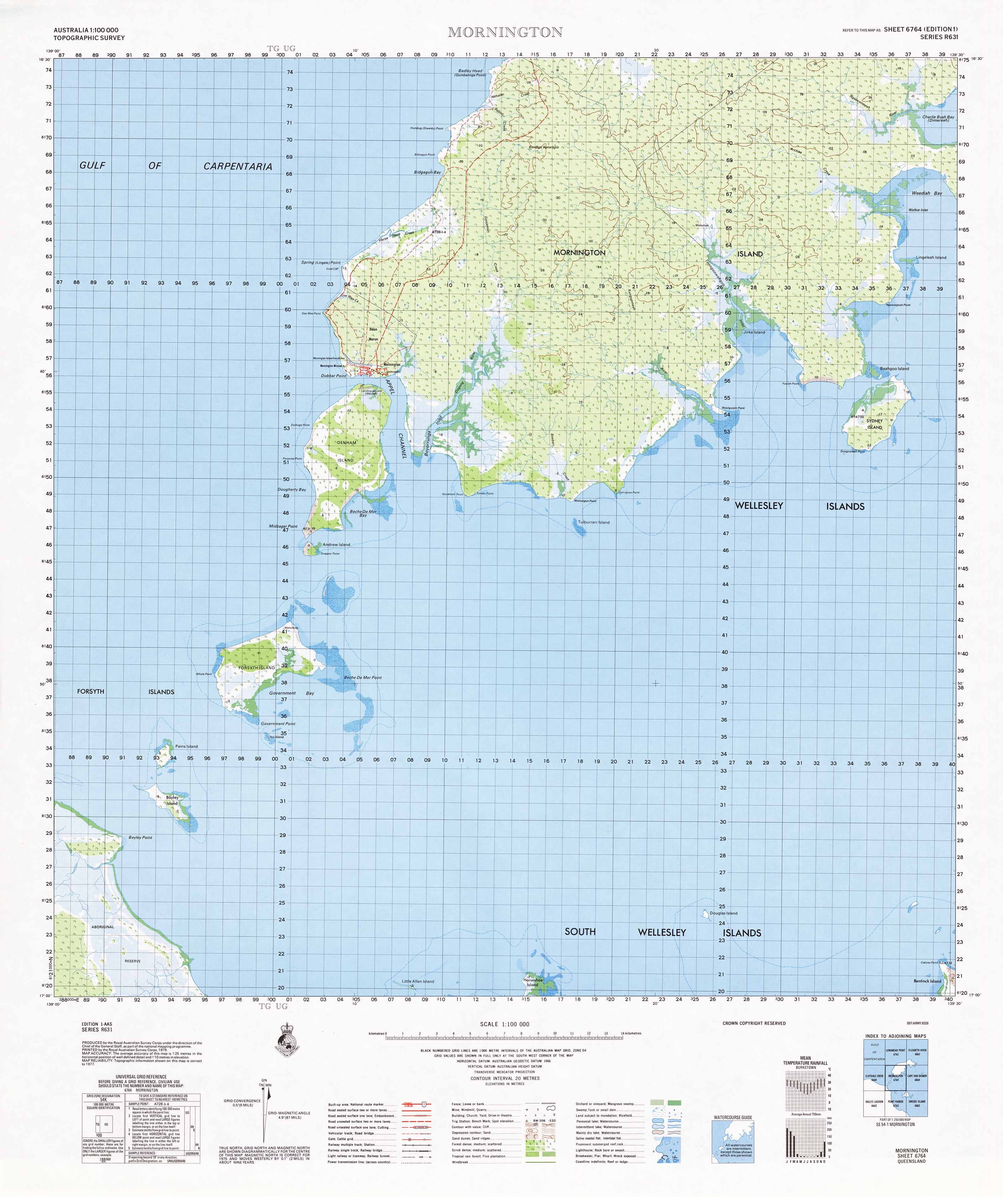 6764 Mornington 1:100k Topographic Map - Detailed Hiking, Camping & Outdoor Adventure Navigation Guide
