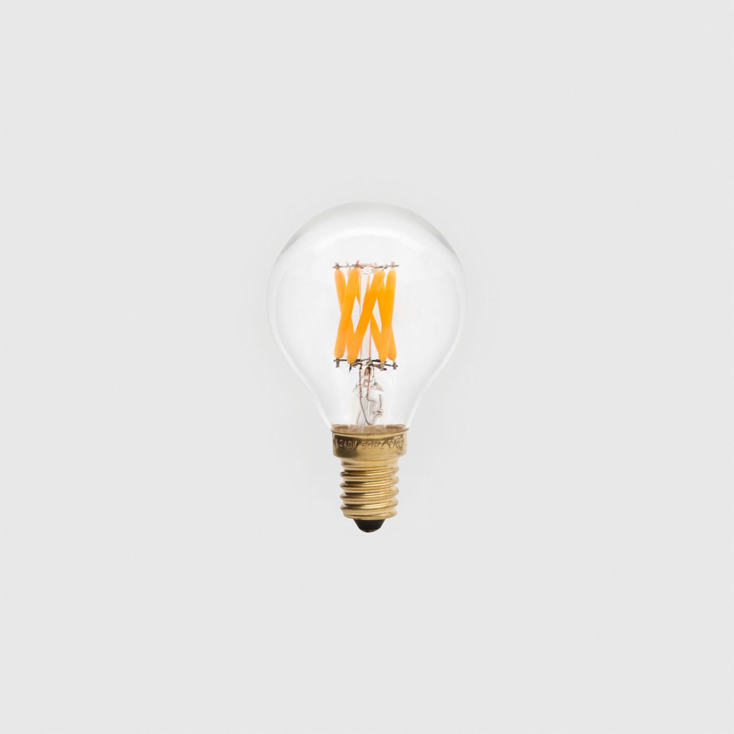 Pluto E12 LED Bulb - Non Tinted, Dimmable, 40W Equivalent, Warm White 2700K - Perfect for Chandeliers, Night Lights, and Home Decor Lighting