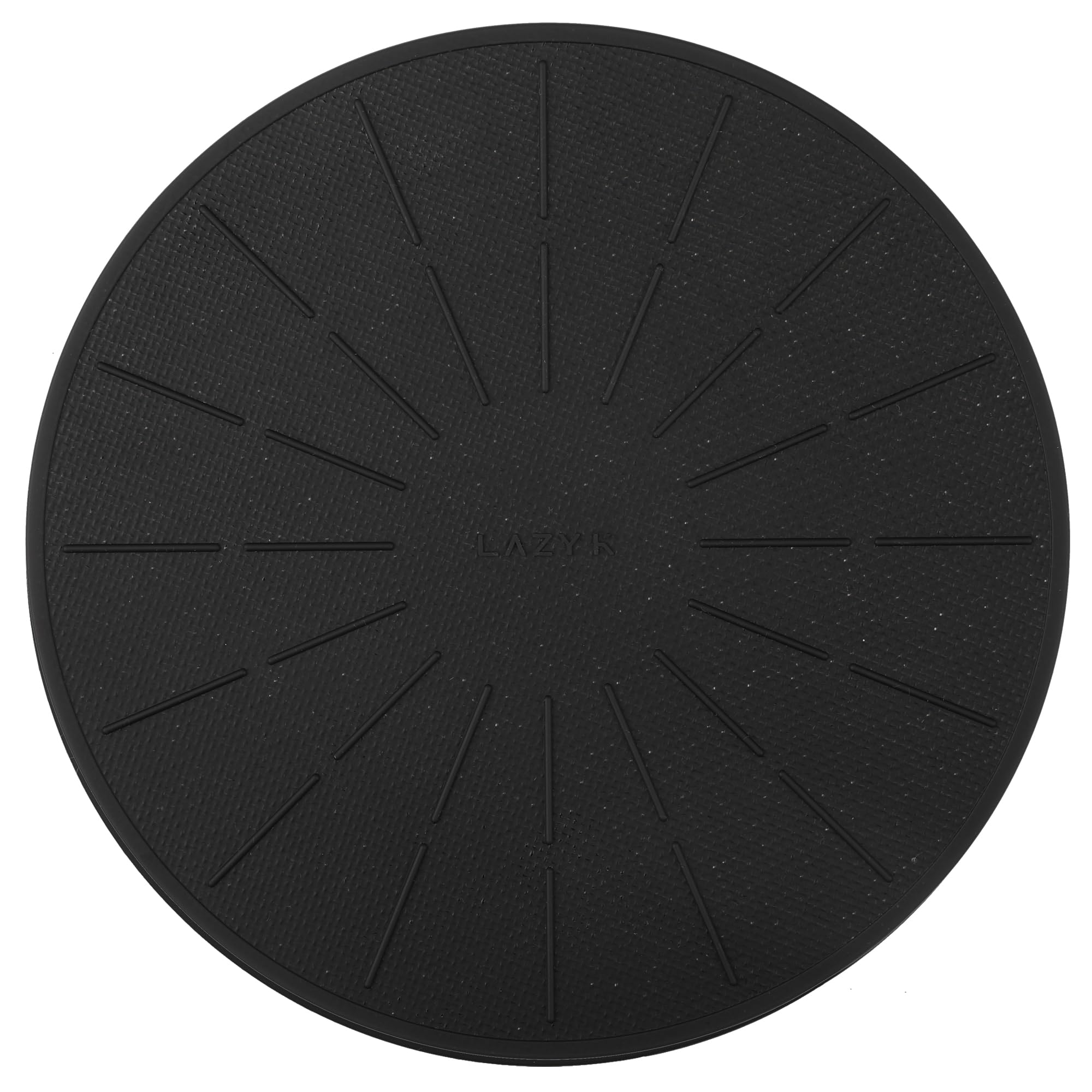 Non-Slip Silicone Fiberglass Induction Cooktop Mat - Scratch Protector for Magnetic Stove - Prevents Pots from Sliding While Cooking - Black (9.4 Inches) - Perfect for Kitchen Safety & Easy Cleaning