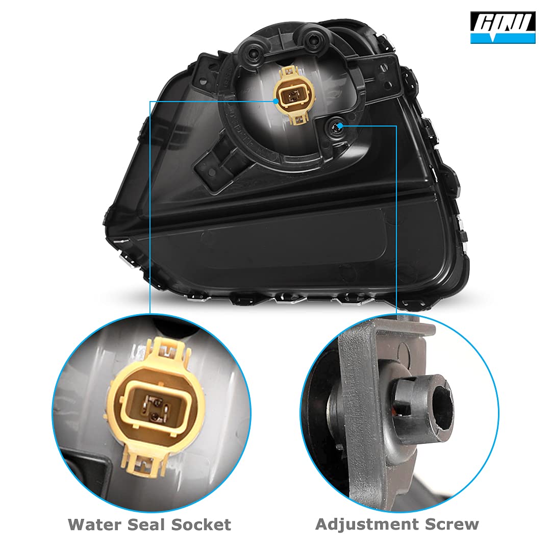 CPW Fog Lights Assembly Replacement Kit for 2017-2020 Chevrolet Trax - Includes Fog Lamps, Switch & Wiring Harness | Perfect for Night Driving & Off-Road Adventures