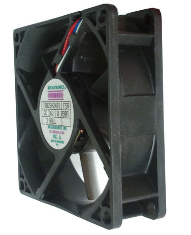 High Speed 80x80x25mm 24V DC Cooling Fan - F8025H24B1 FSR for PC, Electronics & Industrial Equipment Cooling