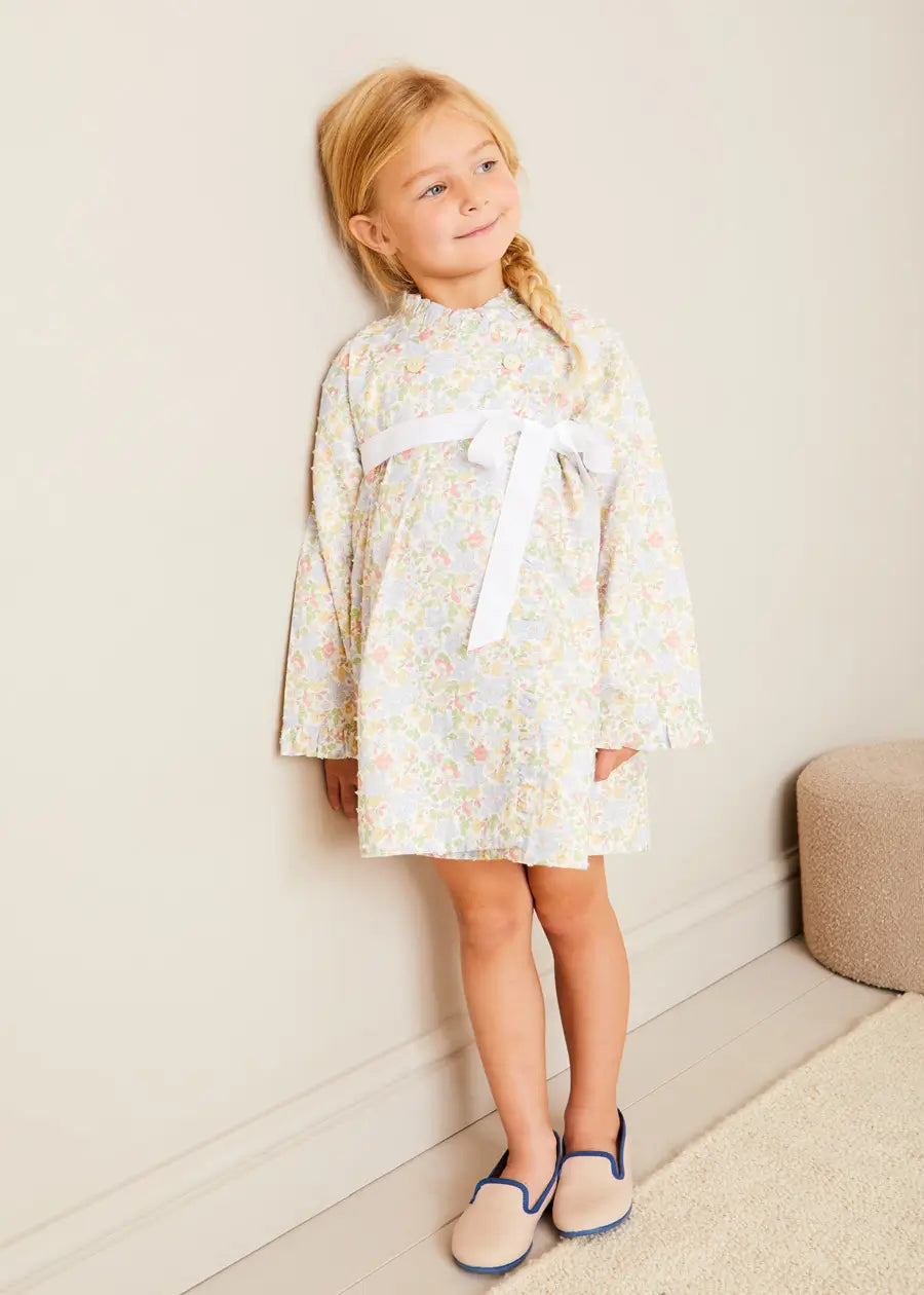 Clara Short Sleeve Toddler Girl Pajamas - Soft Cotton Sleepwear for Girls 2-4T | Perfect for Bedtime, Lounging & Travel
