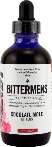 Bittermens Xocolatl Mole Bitters 2 Pack - Premium Cocktail Bitters for Chocolate & Spice Flavors - Perfect for Margaritas, Old Fashioned & Craft Cocktails