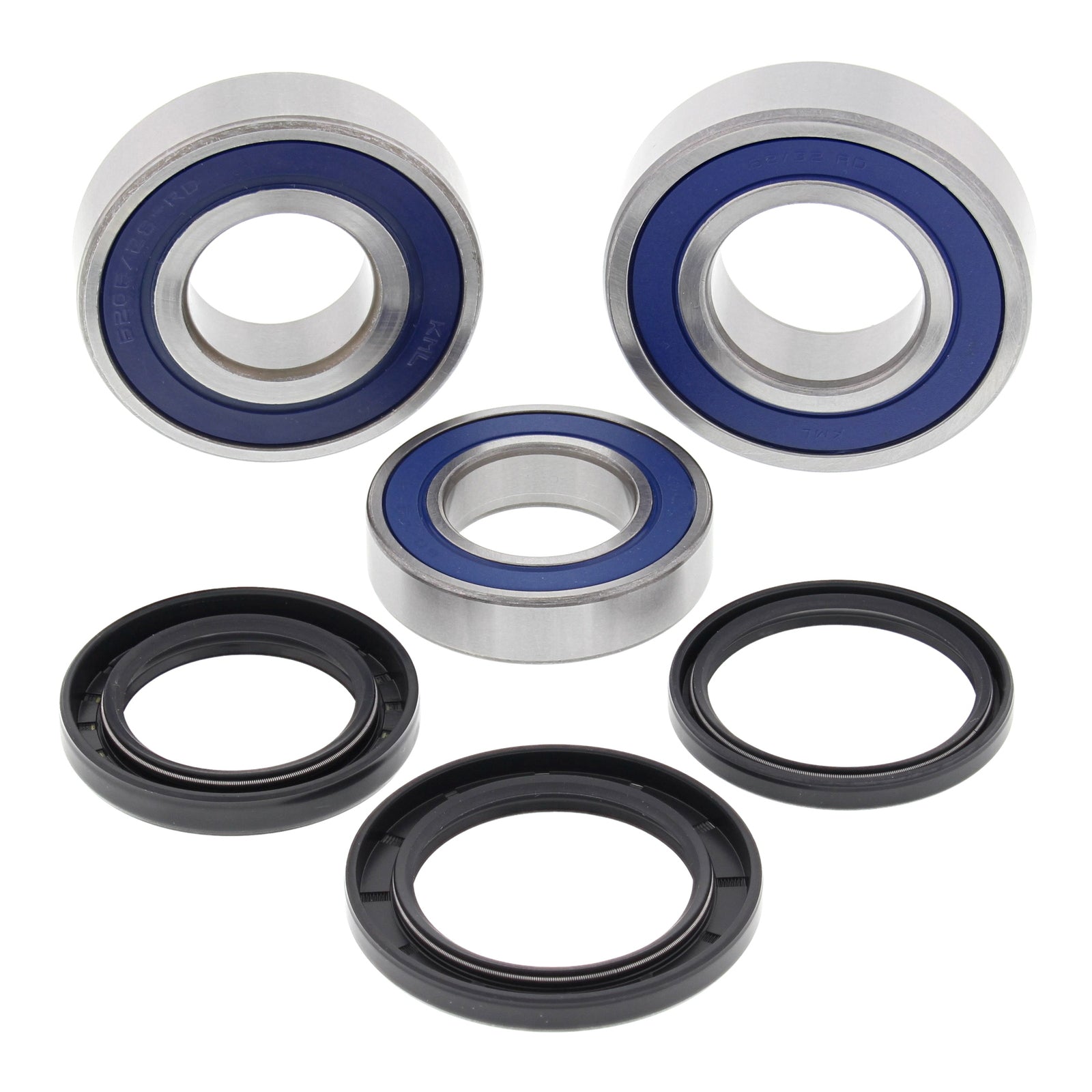 All Balls Racing Wheel Bearing Kit (25-1727) - High Performance Motorcycle Wheel Bearings for Smooth Ride - Perfect for Off-Road, Street Bikes & ATV Maintenance