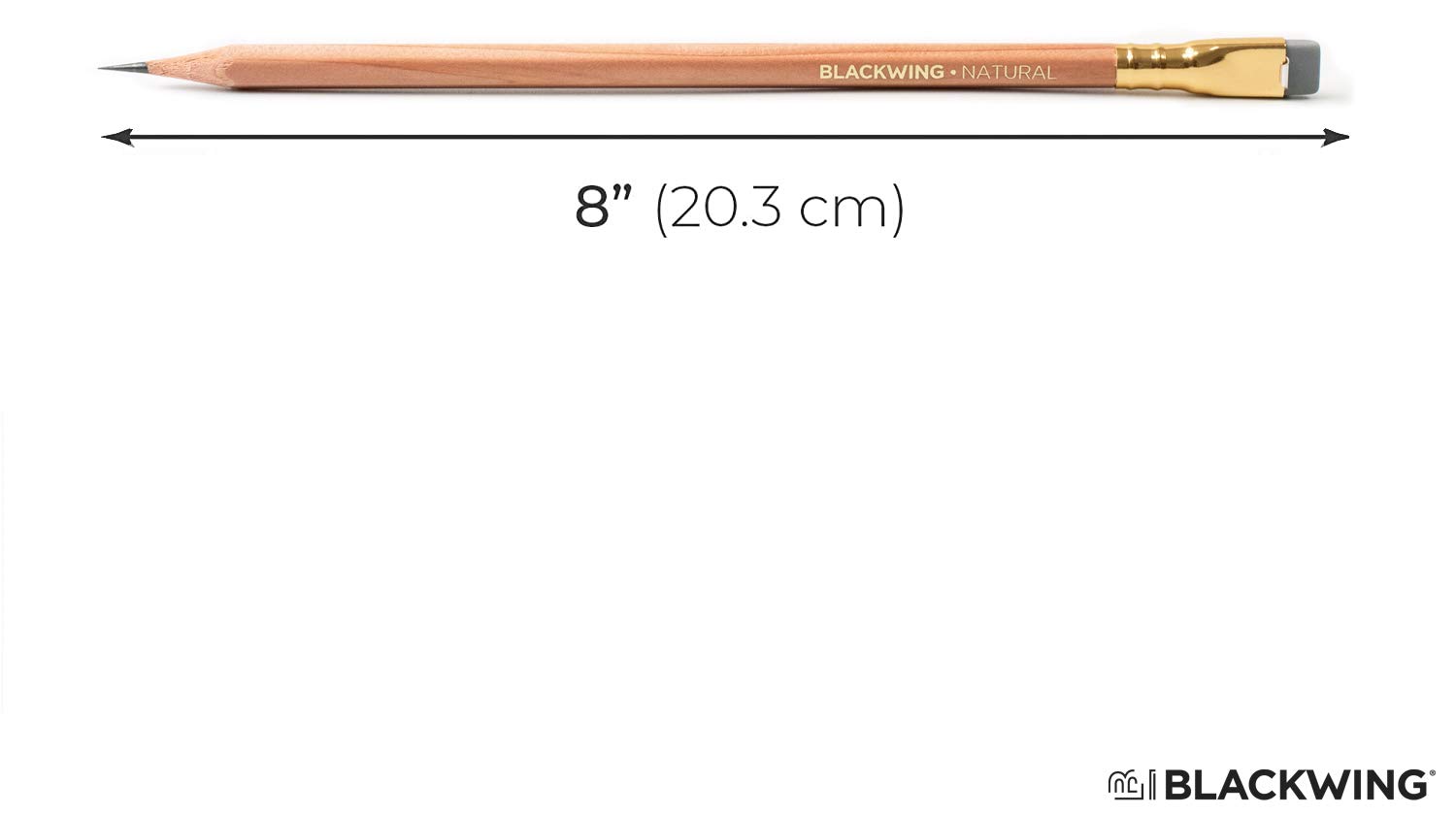 Blackwing Natural Pencils - Premium Box of 12 High-Quality Graphite Drawing Pencils for Artists, Sketching & Writing | Perfect for Professional Artists, Students & Office Use