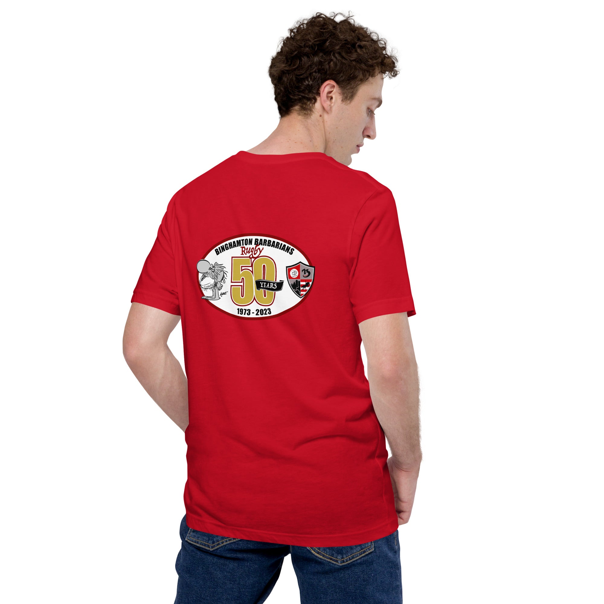 Binghamton Barbarians Social T-Shirt - Comfortable Cotton Crewneck Tee for Men & Women | Perfect for Casual Wear, Sports Events & Fan Gear