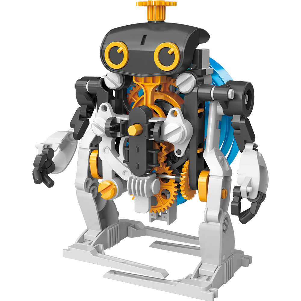 SpringBots: 3-in-1 STEM Building Kit - Spring Powered DIY Machines for Kids - Educational Science Toys for Home & Classroom Learning