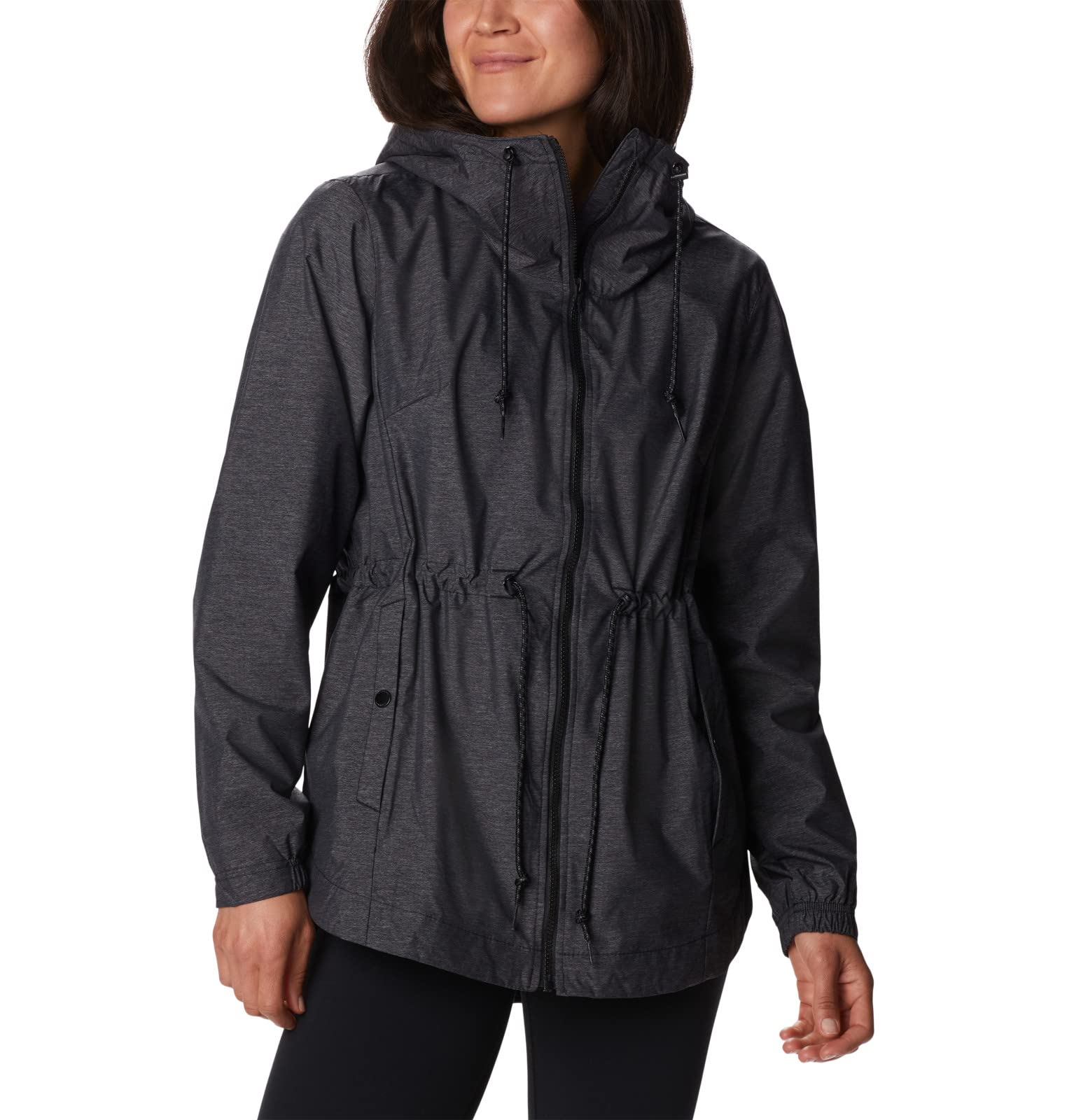 Columbia Women's Lillian Ridge Waterproof Hiking Shell Jacket - Lightweight Windproof Raincoat for Outdoor Adventures, Camping & Travel