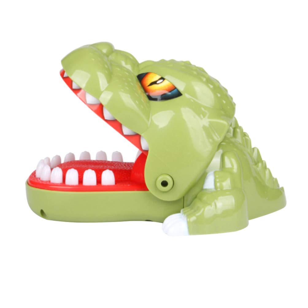 NUOBESTY Dinosaur Bite Finger Game - Funny Crocodile Teeth Toy for Kids & Adults - Stress Relief & Dentist Pretend Play - Perfect for Parties, Gifts & Family Game Night