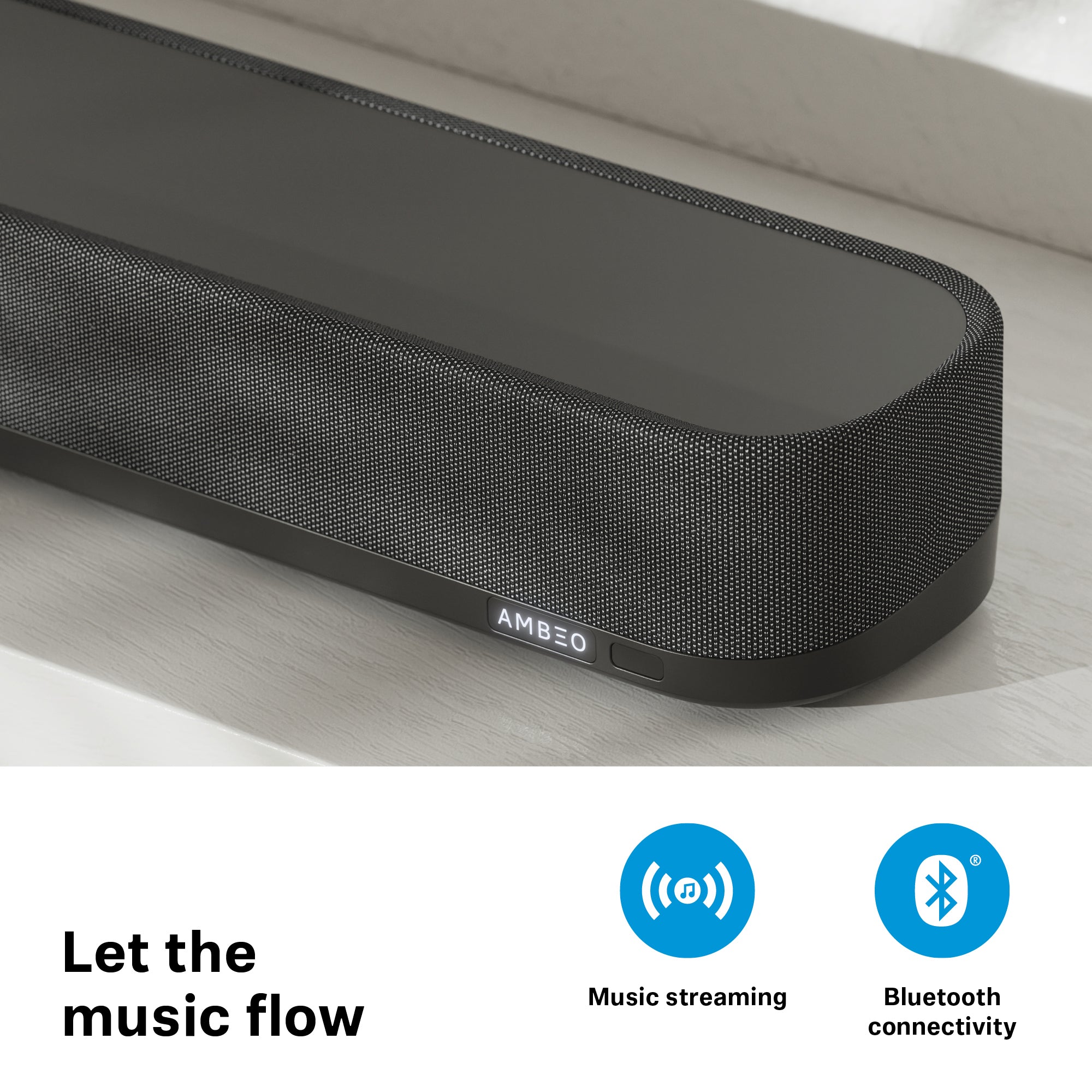 Sennheiser Ambeo Soundbar Mini - Premium Compact Soundbar with Immersive 3D Audio for Home Theater, Gaming & Music - Perfect for Living Rooms, Bedrooms & Small Spaces