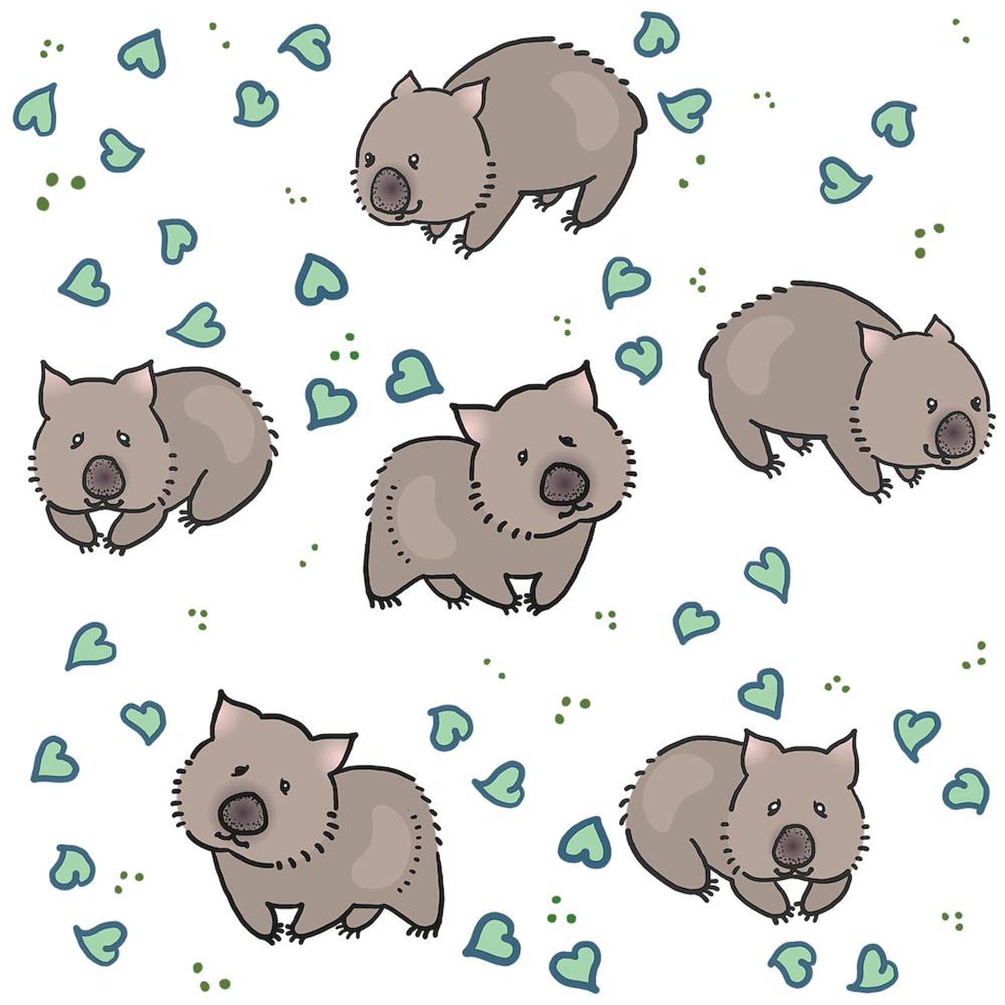Wombat Coffee Mug - 11 oz (325 ml) Ceramic Cup for Hot & Cold Drinks - Perfect for Home, Office, or Gifts