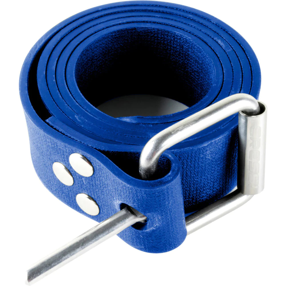 Cressi Premium Marseillaise Rubber Belt - Blue Scuba Diving & Snorkeling Gear for Men & Women - High Elasticity Waistband for Comfort & Durability Underwater