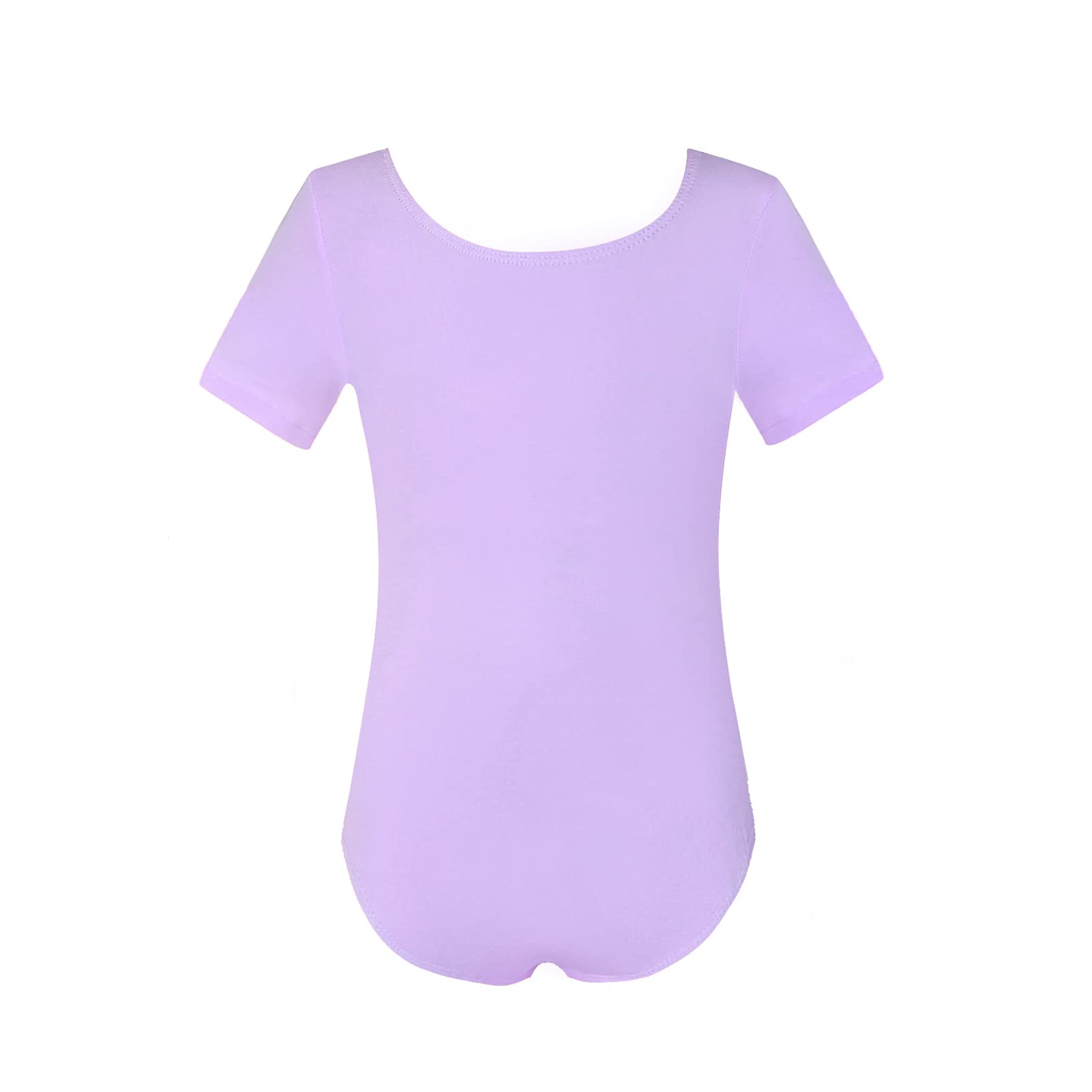 Phineein Girls Short Sleeve Team Basic Leotards for Kids - Dance, Gymnastics, Ballet & Performance Wear