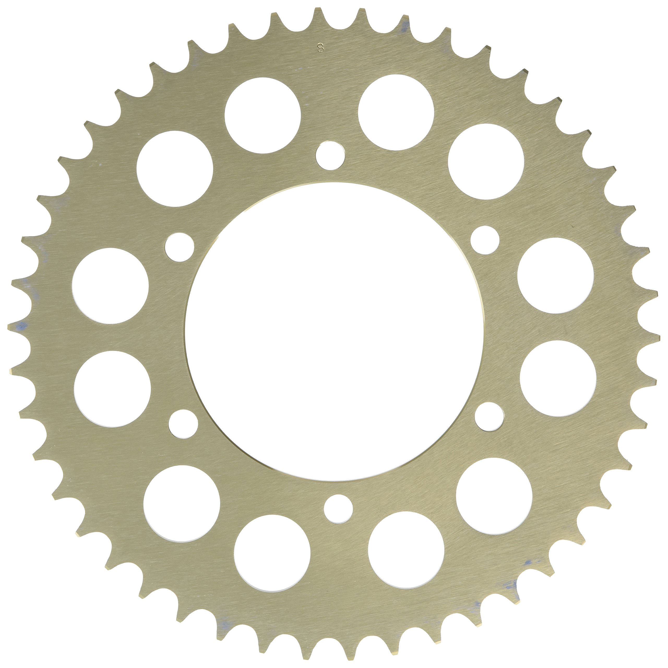 5-347246 Gold Works Triplestar 46T 520 Chain Aluminum Sprocket - Compatible with Dirt Bikes, ATVs & Motorcycles for Smooth Power Transmission